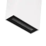 GLOBOSTAR® TRIANDE 60554 Μοντέρνο Φωτιστικό Τοίχου - Απλίκα LED 10W 1200lm 5°/60° AC 220-240V Αδιάβροχο IP65 Φυσικό Λευκό 4500K - Bridgelux COB Chip & TÜV SÜD Driver - Λευκό Ματ - Μ8.5 x Π8.5 x Υ20cm - 5 Χρόνια Εγγύηση - Image 6
