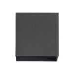 GLOBOSTAR® AXIS-S 60561 Μοντέρνο Φωτιστικό Τοίχου - Απλίκα LED 10W 1150lm 5°/60° AC 220-240V Αδιάβροχο IP65 Θερμό Λευκό 2700K - Bridgelux COB Chip & TÜV SÜD Driver - Γκρι Ανθρακί Ματ - Μ10 x Π10 x Υ10cm - 5 Χρόνια Εγγύηση - Image 5