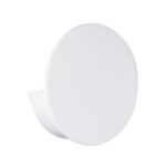 GLOBOSTAR® REDONDO 60572 Μοντέρνο Φωτιστικό Τοίχου - Απλίκα LED 10W 1000lm 60° AC 220-240V Αδιάβροχο IP65 Θερμό Λευκό 2700K - Bridgelux COB Chip & TÜV SÜD Driver - Λευκό Ματ - Μ14 x Π14 x Υ4.5cm - 5 Χρόνια Εγγύηση - Image 3