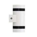GLOBOSTAR® CANNONAL 60575 Μοντέρνο Φωτιστικό Τοίχου - Απλίκα LED 10W 1150lm 30° AC 220-240V IP20 Θερμό Λευκό 2700K - Bridgelux COB Chip & TÜV SÜD Driver - Μαύρο Ματ & Λευκό Ματ - Μ5 x Π6.5 x Υ11cm - 3 Χρόνια Εγγύηση - Image 6