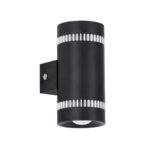 GLOBOSTAR® CANNONAL 60577 Μοντέρνο Φωτιστικό Τοίχου - Απλίκα LED 10W 1150lm 30° AC 220-240V IP20 Θερμό Λευκό 2700K - Bridgelux COB Chip & TÜV SÜD Driver - Μαύρο Ματ & Λευκό Ματ - Μ5 x Π6.5 x Υ11cm - 3 Χρόνια Εγγύηση - Image 3