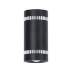 GLOBOSTAR® CANNONAL 60577 Μοντέρνο Φωτιστικό Τοίχου - Απλίκα LED 10W 1150lm 30° AC 220-240V IP20 Θερμό Λευκό 2700K - Bridgelux COB Chip & TÜV SÜD Driver - Μαύρο Ματ & Λευκό Ματ - Μ5 x Π6.5 x Υ11cm - 3 Χρόνια Εγγύηση - Image 4