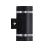 GLOBOSTAR® CANNONAL 60577 Μοντέρνο Φωτιστικό Τοίχου - Απλίκα LED 10W 1150lm 30° AC 220-240V IP20 Θερμό Λευκό 2700K - Bridgelux COB Chip & TÜV SÜD Driver - Μαύρο Ματ & Λευκό Ματ - Μ5 x Π6.5 x Υ11cm - 3 Χρόνια Εγγύηση - Image 6