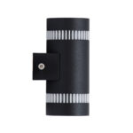 GLOBOSTAR® CANNONAL 60580 Μοντέρνο Φωτιστικό Τοίχου - Απλίκα LED 20W 2300lm 30° AC 220-240V IP20 Θερμό Λευκό 2700K - Bridgelux COB Chip & TÜV SÜD Driver - Μαύρο Ματ & Λευκό Ματ - Μ12 x Π6.5 x Υ11cm - 3 Χρόνια Εγγύηση - Image 6
