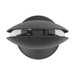GLOBOSTAR® ZERODA 60599 Μοντέρνο Φωτιστικό Τοίχου - Απλίκα LED 9W 1080lm 3° x 360° AC 220-240V Αδιάβροχο IP65 Ψυχρό Λευκό 6000K - CREE XPE Chip & TÜV SÜD Driver - Γκρι Ανθρακί Ματ - Μ9.5 x Π11 x Υ16cm - 5 Χρόνια Εγγύηση - Image 5
