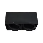 GLOBOSTAR® MAGMA 60627 Μοντέρνο Φωτιστικό Οροφής με Ντουί 2 x GU10 AC 220-240V IP20 - Μαύρο - Μ30 x Π15 x Υ13cm - Image 3