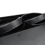 GLOBOSTAR® MAGMA 60627 Μοντέρνο Φωτιστικό Οροφής με Ντουί 2 x GU10 AC 220-240V IP20 - Μαύρο - Μ30 x Π15 x Υ13cm - Image 6