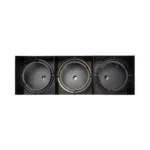 GLOBOSTAR® MAGMA 60628 Μοντέρνο Φωτιστικό Οροφής με Ντουί 3 x GU10 AC 220-240V IP20 - Μαύρο - Μ45 x Π15 x Υ13cm - Image 4
