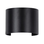 GLOBOSTAR® AXIS-R 60637 Μοντέρνο Φωτιστικό Τοίχου - Απλίκα LED 10W 1000lm 5°/60° AC 220-240V Αδιάβροχο IP65 Θερμό Λευκό 2700K - Bridgelux COB Chip & TÜV SÜD Driver - Μαύρο Ματ - Μ10 x Π10 x Υ10cm - 5 Χρόνια Εγγύηση - Image 4