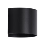 GLOBOSTAR® AXIS-R 60640 Μοντέρνο Φωτιστικό Τοίχου - Απλίκα LED 10W 1200lm 5°/60° AC 220-240V Αδιάβροχο IP65 Φυσικό Λευκό 4500K - Bridgelux COB Chip & TÜV SÜD Driver - Μαύρο Ματ - Μ10 x Π10 x Υ10cm - 5 Χρόνια Εγγύηση - Image 5