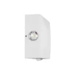 kelvo® ARKOS KLV-101-0112 Φωτιστικό Τοίχου / Απλίκα LED 8W 840lm 15° AC 220-240V Αδιάβροχο IP65 Θερμό Λευκό 2700K - CREE SMD Chip & TÜV SÜD Driver - Λευκό Ματ - Μ14 x Π5.5 x Υ14cm - 5 Χρόνια Εγγύηση - Image 5