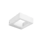 kelvo® AURA KLV-101-0118 Φωτιστικό Τοίχου / Απλίκα LED 7W 875lm 45° AC 220-240V Αδιάβροχο IP65 Θερμό Λευκό 2700K - Bridgelux COB Chip & TÜV SÜD Driver - Λευκό Ματ - Μ13 x Π15 x Υ4.5cm - 5 Χρόνια Εγγύηση - Image 3