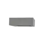 kelvo® AURA KLV-101-0117 Φωτιστικό Τοίχου / Απλίκα LED 7W 875lm 45° AC 220-240V Αδιάβροχο IP65 Θερμό Λευκό 2700K - Bridgelux COB Chip & TÜV SÜD Driver - Γκρι Ανθρακί Ματ - Μ13 x Π15 x Υ4.5cm - 5 Χρόνια Εγγύηση - Image 5