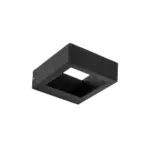 kelvo® AURA KLV-101-0116 Φωτιστικό Τοίχου / Απλίκα LED 7W 875lm 45° AC 220-240V Αδιάβροχο IP65 Θερμό Λευκό 2700K - Bridgelux COB Chip & TÜV SÜD Driver - Μαύρο Ματ - Μ13 x Π15 x Υ4.5cm - 5 Χρόνια Εγγύηση - Image 3