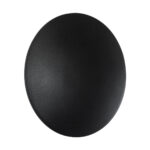GLOBOSTAR® HELIO-R 60659 Μοντέρνο Φωτιστικό Τοίχου - Απλίκα LED 7W 700lm 120° AC 220-240V Αδιάβροχο IP65 Θερμό Λευκό 2700K - Lumileds SMD Chip & TÜV SÜD Driver - Μαύρο Ματ - Μ16 x Π5 x Υ16cm - 5 Χρόνια Εγγύηση - Image 3