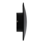GLOBOSTAR® HELIO-S 60662 Μοντέρνο Φωτιστικό Τοίχου - Απλίκα LED 7W 700lm 120° AC 220-240V Αδιάβροχο IP65 Θερμό Λευκό 2700K - Lumileds SMD Chip & TÜV SÜD Driver - Μαύρο Ματ - Μ16 x Π5 x Υ16cm - 5 Χρόνια Εγγύηση - Image 6