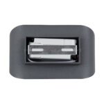 GLOBOSTAR® EDEN 60668 Μοντέρνο Φωτιστικό Τοίχου - Απλίκα LED 10W 950lm 60° AC 220-240V IP20 Θερμό Λευκό 2700K - Bridgelux COB Chip & TÜV SÜD Driver - Γκρι Ανθρακί Ματ - Μ16 x Π10.5 x Υ9cm - 3 Χρόνια Εγγύηση - Image 6