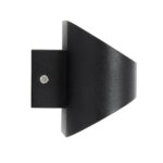GLOBOSTAR® EDEN 60669 Μοντέρνο Φωτιστικό Τοίχου - Απλίκα LED 10W 1000lm 60° AC 220-240V IP20 Φυσικό Λευκό 4500K - Bridgelux COB Chip & TÜV SÜD Driver - Μαύρο Ματ - Μ16 x Π10.5 x Υ9cm - 3 Χρόνια Εγγύηση - Image 5