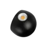 GLOBOSTAR® VEGA 60672 Μοντέρνο Φωτιστικό Τοίχου - Απλίκα LED 6W 750lm 30° AC 220-240V Αδιάβροχο IP65 Θερμό Λευκό 2700K - Bridgelux COB Chip & TÜV SÜD Driver - Μαύρο Ματ - Μ10 x Π7.5 x Υ10cm - 5 Χρόνια Εγγύηση - Image 6