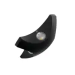 GLOBOSTAR® SPARK 60683 Μοντέρνο Φωτιστικό Τοίχου - Απλίκα LED 8W 1000lm 30° AC 220-240V Αδιάβροχο IP65 Θερμό Λευκό 2700K - CREE XPE Chip & TÜV SÜD Driver - Μαύρο Ματ - Μ14.5 x Π5 x Υ14.5cm - 5 Χρόνια Εγγύηση - Image 6