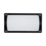 GLOBOSTAR® CELESTIAL 60696 Μοντέρνο Φωτιστικό Τοίχου - Απλίκα LED 15W 1575lm 120° AC 220-240V Αδιάβροχο IP65 Φυσικό Λευκό 4500K - Bridgelux SMD Chip - Μαύρο Ματ - Μ26 x Π9 x Υ13.5cm - 3 Χρόνια Εγγύηση - Image 3