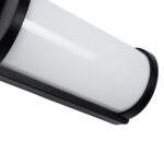 GLOBOSTAR® CELESTIAL 60696 Μοντέρνο Φωτιστικό Τοίχου - Απλίκα LED 15W 1575lm 120° AC 220-240V Αδιάβροχο IP65 Φυσικό Λευκό 4500K - Bridgelux SMD Chip - Μαύρο Ματ - Μ26 x Π9 x Υ13.5cm - 3 Χρόνια Εγγύηση - Image 5