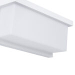 GLOBOSTAR® CITYSCAPE 60697 Μοντέρνο Φωτιστικό Τοίχου - Απλίκα LED 18W 1890lm 120° AC 220-240V Αδιάβροχο IP65 Φυσικό Λευκό 4500K - Bridgelux SMD Chip - Λευκό Ματ - Μ23.5 x Π11 x Υ10cm - 3 Χρόνια Εγγύηση - Image 5