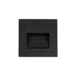 kelvo® STEPART KLV-101-0077 Χωνευτό Φωτιστικό Σκαλοπατιού / Διαδρόμου LED 3W 375lm 45° AC 220-240V Αδιάβροχο IP65 Θερμό Λευκό 2700K - Lumileds SMD Chip & TÜV SÜD Driver - Μαύρο Ματ - Μ8.5 x Π5 x Υ8.5cm / Q6.7 x 6.7cm - 5 Χρόνια Εγγύηση - Image 4