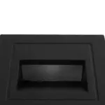 kelvo® STEPART KLV-101-0077 Χωνευτό Φωτιστικό Σκαλοπατιού / Διαδρόμου LED 3W 375lm 45° AC 220-240V Αδιάβροχο IP65 Θερμό Λευκό 2700K - Lumileds SMD Chip & TÜV SÜD Driver - Μαύρο Ματ - Μ8.5 x Π5 x Υ8.5cm / Q6.7 x 6.7cm - 5 Χρόνια Εγγύηση - Image 6