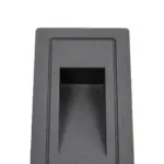 kelvo® STEPART KLV-101-0090 Χωνευτό Φωτιστικό Σκαλοπατιού / Διαδρόμου LED 3W 375lm 45° AC 220-240V Αδιάβροχο IP65 Θερμό Λευκό 2700K - Lumileds SMD Chip & TÜV SÜD Driver - Γκρι Ανθρακί Ματ - Μ6 x Π5.5 x Υ10cm / Q5 x 9.6cm - 5 Χρόνια Εγγύηση - Image 6