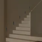 kelvo® STEPART KLV-101-0093 Χωνευτό Φωτιστικό Σκαλοπατιού / Διαδρόμου LED 3W 375lm 45° AC 220-240V Αδιάβροχο IP65 Θερμό Λευκό 2700K - Lumileds SMD Chip & TÜV SÜD Driver - Γκρι Ανθρακί Ματ - Μ6.5 x Π6.5 x Υ21cm / Q5.4 x 18.9cm - 5 Χρόνια Εγγύηση - Image 2