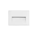 kelvo® STEPART KLV-101-0085 Χωνευτό Φωτιστικό Σκαλοπατιού / Διαδρόμου LED 3W 375lm 45° AC 220-240V Αδιάβροχο IP65 Θερμό Λευκό 2700K - Lumileds SMD Chip & TÜV SÜD Driver - Λευκό Ματ - Μ11.5 x Π5.3 x Υ8.3cm / Q10.6 x 7.6cm - 5 Χρόνια Εγγύηση - Image 4