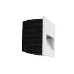 kelvo® STEPART KLV-101-0085 Χωνευτό Φωτιστικό Σκαλοπατιού / Διαδρόμου LED 3W 375lm 45° AC 220-240V Αδιάβροχο IP65 Θερμό Λευκό 2700K - Lumileds SMD Chip & TÜV SÜD Driver - Λευκό Ματ - Μ11.5 x Π5.3 x Υ8.3cm / Q10.6 x 7.6cm - 5 Χρόνια Εγγύηση - Image 5