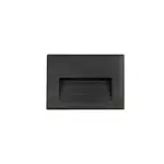 kelvo® STEPART KLV-101-0083 Χωνευτό Φωτιστικό Σκαλοπατιού / Διαδρόμου LED 3W 375lm 45° AC 220-240V Αδιάβροχο IP65 Θερμό Λευκό 2700K - Lumileds SMD Chip & TÜV SÜD Driver - Μαύρο Ματ - Μ11.5 x Π5.3 x Υ8.3cm / Q10.6 x 7.6cm - 5 Χρόνια Εγγύηση - Image 4