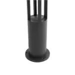 kelvo® GREMO KLV-101-0123 Φωτιστικό Κολωνάκι Κήπου LED 7W 875lm 45° AC 220-240V Αδιάβροχο IP65 Θερμό Λευκό 2700K - Bridgelux COB Chip & TÜV SÜD Driver - Γκρι Ανθρακί Ματ - Μ15.5 x Π15.5 x Υ80cm - 5 Χρόνια Εγγύηση - Image 6