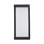 GLOBOSTAR® LOFT 60758 Μοντέρνο Φωτιστικό Τοίχου - Απλίκα LED 18W 1890lm 120° AC 220-240V Αδιάβροχο IP65 Φυσικό Λευκό 4500K - Bridgelux SMD Chip - Μαύρο Ματ - Μ24.5 x Π11 x Υ9.5cm - 3 Χρόνια Εγγύηση - Image 2