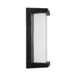 GLOBOSTAR® LOFT 60758 Μοντέρνο Φωτιστικό Τοίχου - Απλίκα LED 18W 1890lm 120° AC 220-240V Αδιάβροχο IP65 Φυσικό Λευκό 4500K - Bridgelux SMD Chip - Μαύρο Ματ - Μ24.5 x Π11 x Υ9.5cm - 3 Χρόνια Εγγύηση - Image 3