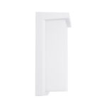 GLOBOSTAR® LOFT 60760 Μοντέρνο Φωτιστικό Τοίχου - Απλίκα LED 18W 1890lm 120° AC 220-240V Αδιάβροχο IP65 Φυσικό Λευκό 4500K - Bridgelux SMD Chip - Λευκό Ματ - Μ24.5 x Π11 x Υ9.5cm - 3 Χρόνια Εγγύηση - Image 4