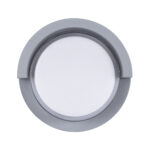 GLOBOSTAR® APEX 60765 Μοντέρνο Φωτιστικό Τοίχου - Απλίκα LED 10W 1050lm 120° AC 220-240V Αδιάβροχο IP65 Φυσικό Λευκό 4500K - Bridgelux SMD Chip - Γκρι - Μ17 x Π17 x Υ9cm - 3 Χρόνια Εγγύηση - Image 3
