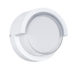 GLOBOSTAR® APEX 60766 Μοντέρνο Φωτιστικό Τοίχου - Απλίκα LED 10W 1050lm 120° AC 220-240V Αδιάβροχο IP65 Φυσικό Λευκό 4500K - Bridgelux SMD Chip - Λευκό Ματ - Μ17 x Π17 x Υ9cm - 3 Χρόνια Εγγύηση - Image 2