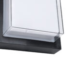 GLOBOSTAR® NEXUS 60767 Μοντέρνο Φωτιστικό Τοίχου - Απλίκα LED 10W 1050lm 120° AC 220-240V Αδιάβροχο IP65 Φυσικό Λευκό 4500K - Bridgelux SMD Chip - Μαύρο Ματ - Μ17 x Π17 x Υ9cm - 3 Χρόνια Εγγύηση - Image 5