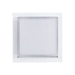 GLOBOSTAR® NEXUS 60769 Μοντέρνο Φωτιστικό Τοίχου - Απλίκα LED 10W 1050lm 120° AC 220-240V Αδιάβροχο IP65 Φυσικό Λευκό 4500K - Bridgelux SMD Chip - Λευκό Ματ - Μ17 x Π17 x Υ9cm - 3 Χρόνια Εγγύηση - Image 3