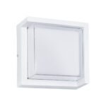 GLOBOSTAR® APEX 60772 Μοντέρνο Φωτιστικό Τοίχου - Απλίκα LED 10W 1050lm 120° AC 220-240V Αδιάβροχο IP65 Φυσικό Λευκό 4500K - Bridgelux SMD Chip - Λευκό Ματ - Μ17 x Π17 x Υ9cm - 3 Χρόνια Εγγύηση - Image 3
