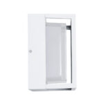 GLOBOSTAR® MAJESTIC 60775 Μοντέρνο Φωτιστικό Τοίχου - Απλίκα LED 10W 1050lm 120° AC 220-240V Αδιάβροχο IP65 Φυσικό Λευκό 4500K - Bridgelux SMD Chip - Λευκό Ματ - Μ17 x Π17 x Υ9cm - 3 Χρόνια Εγγύηση - Image 4