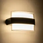 GLOBOSTAR® EMPIRE 60782 Μοντέρνο Φωτιστικό Τοίχου - Απλίκα LED 12W 1260lm 120° AC 220-240V Αδιάβροχο IP65 Φυσικό Λευκό 4500K - Bridgelux SMD Chip & TÜV SÜD Driver - Μαύρο Ματ - Μ18.5 x Π9 x Υ12cm - 3 Χρόνια Εγγύηση - Image 6