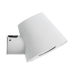 GLOBOSTAR® GARDENIA 60793 Μοντέρνο Φωτιστικό Τοίχου - Απλίκα με Ντουί 1 x GU10 AC 220-240V Αδιάβροχο IP65 - Λευκό Ματ - Μ9.5 x Π13 x Υ7.7cm - Image 5