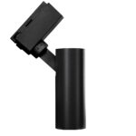 GLOBOSTAR® LUGANO 60805 Μονοφασικό Σποτ Ράγας LED 10W 1200lm 36° AC 220-240V IP20 Θερμό Λευκό 2700K - Bridgelux COB Chip & TÜV SÜD Driver - Eurotrack 1PH - Μαύρο Ματ - Μ4.5 x Π4.5 x Υ18cm - 5 Χρόνια Εγγύηση - Image 4
