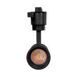 GLOBOSTAR® LUGANO 60805 Μονοφασικό Σποτ Ράγας LED 10W 1200lm 36° AC 220-240V IP20 Θερμό Λευκό 2700K - Bridgelux COB Chip & TÜV SÜD Driver - Eurotrack 1PH - Μαύρο Ματ - Μ4.5 x Π4.5 x Υ18cm - 5 Χρόνια Εγγύηση - Image 6