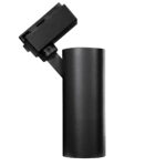 GLOBOSTAR® LUGANO 60811 Μονοφασικό Σποτ Ράγας LED 20W 2400lm 36° AC 220-240V IP20 Θερμό Λευκό 2700K - Bridgelux COB Chip & TÜV SÜD Driver - Eurotrack 1PH - Μαύρο Ματ - Μ6.5 x Π6.5 x Υ20cm - 5 Χρόνια Εγγύηση - Image 4