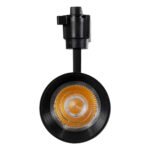 GLOBOSTAR® LUGANO 60817 Μονοφασικό Σποτ Ράγας LED 30W 3600lm 36° AC 220-240V IP20 Θερμό Λευκό 2700K - Bridgelux COB Chip & TÜV SÜD Driver - Eurotrack 1PH - Μαύρο Ματ - Μ7.5 x Π7.5 x Υ22cm - 5 Χρόνια Εγγύηση - Image 6